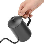 Gooseneck Coffee Kettle with Thermometer for Pour Over (Black) - Image 5