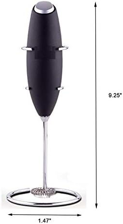 Electric Milk Frother, Hand-held Coffee Rother, Foam Maker for Lattes Whisk Drink Mixer Powerful Blender Baking Utensils Mini Foamer for Cappuccino, Frappe, Matcha, Hot Chocolate-2 pcs - Image 4