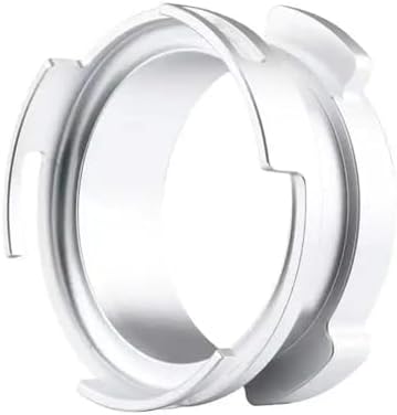 Compatible for Gevi, Compatible for Barsetto 58mm Rotatable Coffee Dosing Ring(Barsetto Ring Silver) by Unknown