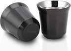 Easyworkz Porcelain French Press and Double Wall Insulated Metal Demitasse Cups - Image 6