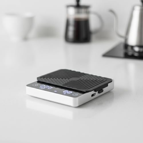 Coffee Scale Digital Scale with Timer Kitchen Scale Espresso Scale Pour Over Scale Accurate Calibration with 100g Reference Weight Suitable for Home - Image 5