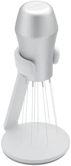 Normcore WDT Distribution Tool with Stand V3, 9 Prong Needle Espresso Stirrer, 18 Needles 0.25mm / 0.3mm Thick Spring Wires, Weiss Distribution Technique, Anodized Aluminum Handle, Silver - Image 4