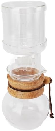 Cold Brew Coffee Maker 400ml, Double Layer Borosilicate Glass Ice Drip Coffee Machine, Glass Dripper with Filter Paper and Adjustable Water, for Home Tea Room Office - Image 2