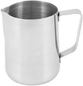 1 Quart Milk Frothing Pitcher 32-Ounce 1 Liter Large Milk Pitcher Stainless Steel Milk Steaming Frothing Pitchers for Espresso Machines Milk Frother Latte Art (Set of 12) by Unknown