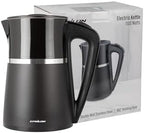 Epsilon Electric Kettle 1100W - 1.7L, Electric Tea Kettle with Boil Dry Protection and Auto Shut-Off, Fast Boil Electric Tea Kettle, Double Wall Stainless Steel, Removable Top and BPA Free by Epsilon
