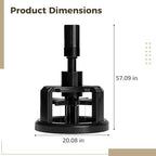 Espresso Distribution Tool, 4.8 in Adjustable WDT Espresso Stirrer, Strong Attachment Force Suction for Even Extraction, Needle Coffee Distributor with Rotating Powder Needle - Image 4