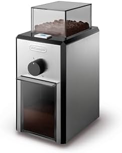 Delonghi Stainless Steel Burr Coffee Grinder, Silver by Unknown