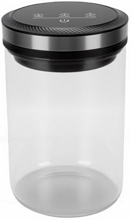 Automatic Vacuum Coffee Canister with Digital Screen, 26.95oz by Unknown