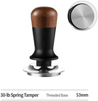 51/53/58mm Espresso Accessories Kit, 30lb Spring Loaded Calibrated Tamper For Barista Home Use(53mm Tamper) - Image 2