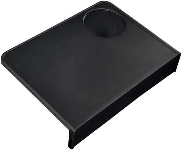 Coffee Tamper Mat Espresso Silicone Pad Tamping Station Compatible with 51mm 54mm 58mm Portafilter Cafe Barista Tools Kitchens AccessoriesNO.1057(Right Angle Mat) by Unknown