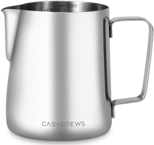 CASABREWS Professional Espresso Maker Cappuccino Machine with Steam Milk Frother Milk Frothing Pitcher - Image 3
