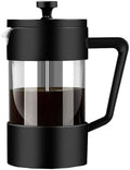 French Press Coffee Maker, Coffee Press French With 3-level Filter System, Stainless Steel, Cold Brew Heat Resistant Borosilicate Glass Espresso Coffee & Tea Maker(750ml) by GIZNXBA