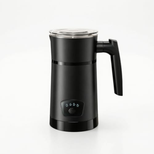 Industrial Frother Electric Milk Frother Warmer Automatic Milk Heater With Simple Control Panel And 350ml Capacity For Lattes Cappuccinos Hot Chocolates Suitable for home kitchen by Unknown
