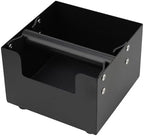 Espresso Knock Box, Stainless Steel Coffee Bag Container, With Steel Bracket And Noise Reducing Rubber Ring (M) by KKAFFEELUX