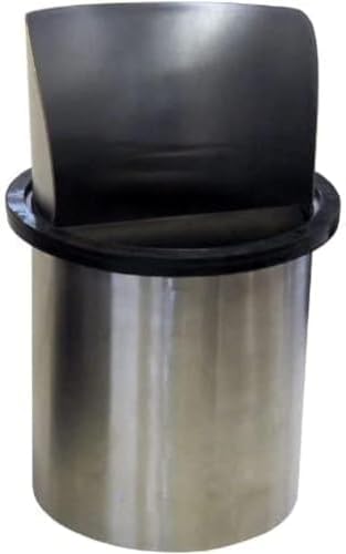 Rattleware Round Stainless Steel Espresso Knock Box with Splash Guard by rattleware