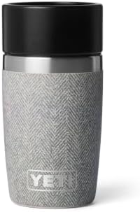 YETI Rambler 8 oz Travel Bottle, Stainless Steel, Vacuum Insulated with Leakproof Commuter Cap, Riverhead Green by YETI