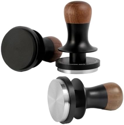 Espresso Coffee Tamper With 3 Spring Loaded Calibrated Espresso Tamper 30lbs Hand Tamper With Sound(51mm Ti Thread) - Image 2