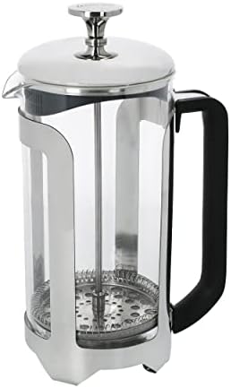 La Cafetière Roma Stainless Steel Cafetière, Eight Cup, Silver, Gift Boxed by La+Cafeti%C3%A8re