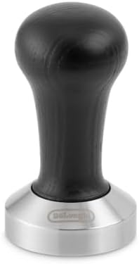 De'Longhi DLSC080 Black Wood Espresso Coffee Tamper - Image 2