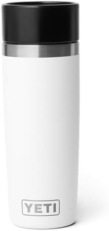YETI Rambler 16 oz Travel Bottle, Stainless Steel, Vacuum Insulated with Leakproof Commuter Cap, White - Image 5