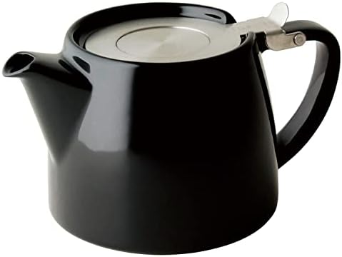 FORLIFE Stump Teapot with SLS Lid and Infuser, 18-Ounce, Black Graphite by Unknown