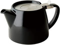 FORLIFE Stump Teapot with SLS Lid and Infuser, 18-Ounce, Black Graphite by Unknown