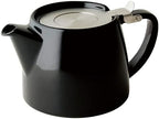 FORLIFE Stump Teapot with SLS Lid and Infuser, 18-Ounce, Black Graphite by Unknown