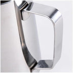 milk frothing pitcher Stainless Steel Frothing Pitcher Pull Flower Cup Coffee Milk Mugs Frother with Scale Latte Art, Kitchen Access 350-900ml for kitchen(600ML) - Image 4