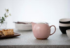 Zero Japan Bee House Round Teapot - Ceramic Teapot with Removable Lid & Stainless Steel Infuser for Loose Tea - Tea Pot for Two - Sakura Pink (24 oz) - Image 2