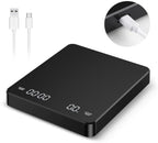 Coffee Scale 3kg/0.1g Digital Scale with Timer, Matte Black Kitchen Scale - Image 2