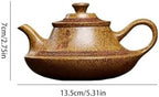 Tea Kettle Retro High Temperature Mud Firewood Burning Cloud Stove Teapot Chinese Tea Room Tea Maker Ceramic Tea Infuser - Image 2
