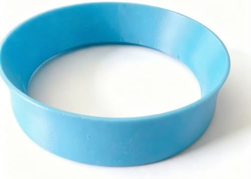 57mm Magnetic Coffee Dosing Ring Compatible with Lelit Espresso Machines, Espresso Portafilter Funnel for Mess-Free Grinding (blue) by Unknown