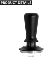 58mm Espresso Tamper, Professional Barista Coffee Tamper, Heavy-Duty Stainless-Steel Flat Base, Ergonomic Handle, Compatible with 58mm Portafilter, Coffee Accessory for Espresso lovers - Image 5