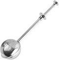Tea Filters Tea Strainer Stainless Steel Tea Infuser Mesh Tea Ball Infuser Filter Reusable Metal Loose Leaf Tea Bag Strainer for Mug Teaware (Color : Silver) by Unknown
