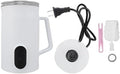 4 in 1 Milk Frother and Steamer Automatic Warm and Cold Milk Foamer for Coffee Latte Cappuccino Hot Chocolate White (US Plug 110V) by Unknown