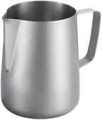 304 Stainless Steel Spouted Coffee Steaming Pitcher by Unknown