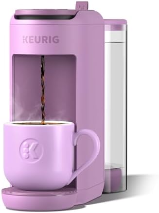 Keurig K-Mini Mate Plus Single-Serve K-Cup Pod Coffee Maker, Compact, 3 Cup Sizes, Brew Over Ice and Strong Button Features, 50 oz Removable Reservoir, Wild Orchid by Keurig