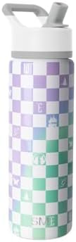 Simple Modern Wicked Insulated Water Bottle with Straw | 22oz by Unknown
