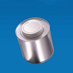 9 Pcs Silver Tinplate Coffee Bean Canister Airtight Tinplate Can Kitchen Canisters Tea Tin Can for Countertop Canister Sets - Image 6
