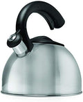 461555 3 Qt Easy Pour Whistling Tea Kettle Stainless Steel by Primula