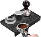 Coffee Tamper Mat Food Grade Nonslip Silicone Flat And Corner Press Powder Pad Espresso Coffee Tamping Rest Holder Tools - Image 3