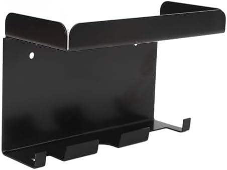 Aramox Coffee Portafilter Wall Rack Iron Coffee Tools Holder Space Saving Easy Access Multi Functional Storage Shelf for Home Kitchen Bar Setup - Image 2