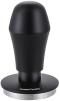 51mm Espresso Tamper 30lbs Calibrated Coffee Tamper Stainless Steel Base Hand Tamper for 51mm Bottomless Portafilter Tamper for Espresso Machine-Flat Base, Black by Unknown