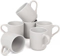 OTAGO Coffee Mugs for 6, 12 oz Mug Set, OTAGO Porcelain Cup Set Matte Reactive, Dringking Cup with Handle for Coffee, Tea, Cocoa, Milk, Yellow by OTAGO