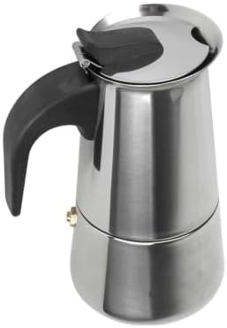 Stainless Steel Moka Pot 2/4/6/9 Cups Stovetop Espresso Maker Italian by Unknown