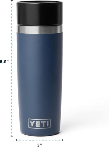 YETI Rambler 16 oz Travel Bottle, Stainless Steel, Vacuum Insulated with Leakproof Commuter Cap, Stag Red - Image 4