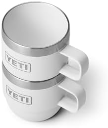 YETI Rambler 6 oz Stackable Mug, Stainless Steel, Vacuum Insulated Espresso/Coffee Mug, 2 Pack - Image 7