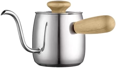 304 Stainless Steel Gooseneck Kettle, Elegant Coffee Pot with Lid for Precision Pouring, Ideal for Tea and Coffee Lovers (Original Color) - Image 7