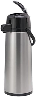 Service Ideas Eco-Air Airpot with Lever, 84.5oz, Glass Vacuum Insulated by ServiceIdeas