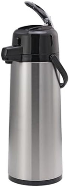 Service Ideas Eco-Air Airpot with Lever, 84.5oz, Glass Vacuum Insulated by ServiceIdeas